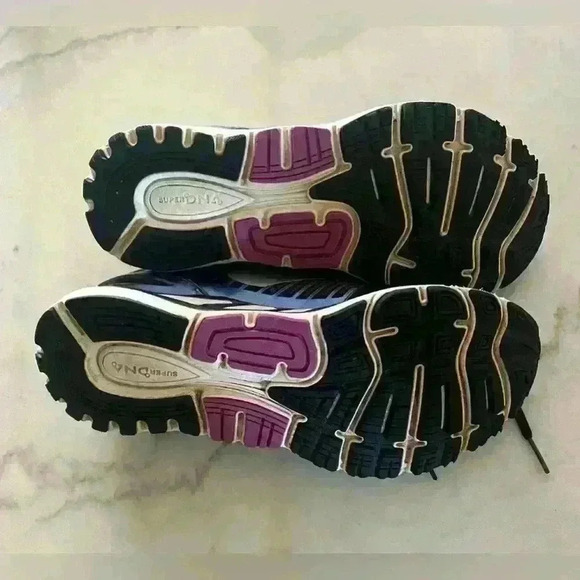 Brooks Women's Transcend 5 Running Shoes - Size 11.5 - Black/Purple - - Picture 4 of 8